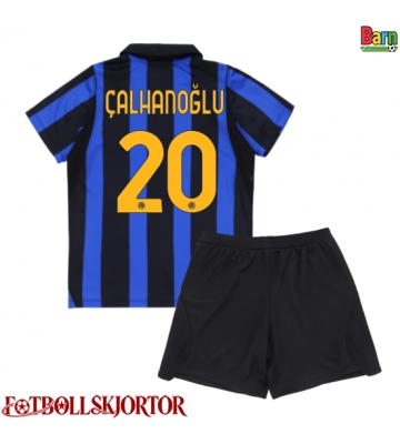 Inter Milan Hakan Calhanoglu #20 Hemmakläder Barn 2026-27 Kortärmad (+ Korta byxor)